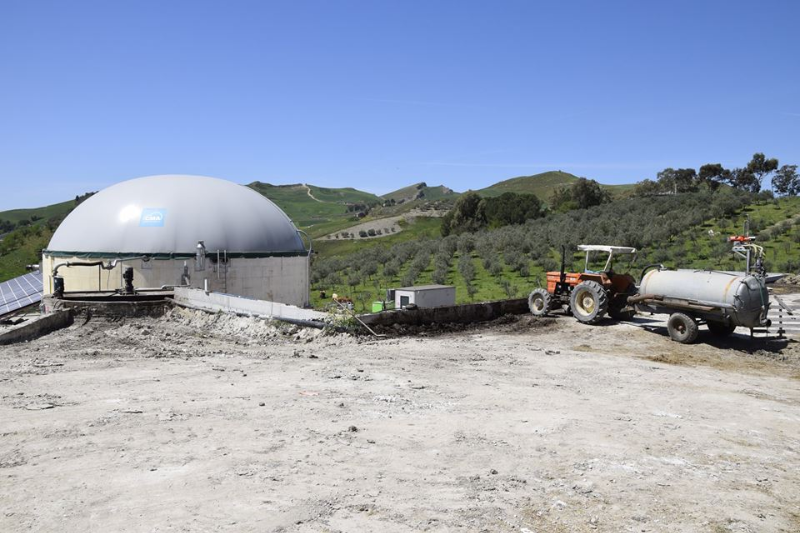 Anche in Sicilia parte la filiera del biogas: con Resuttano tre gli impianti attivi sul territorio